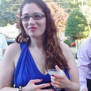 Blue dress